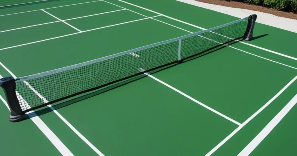pickleball net height measurements