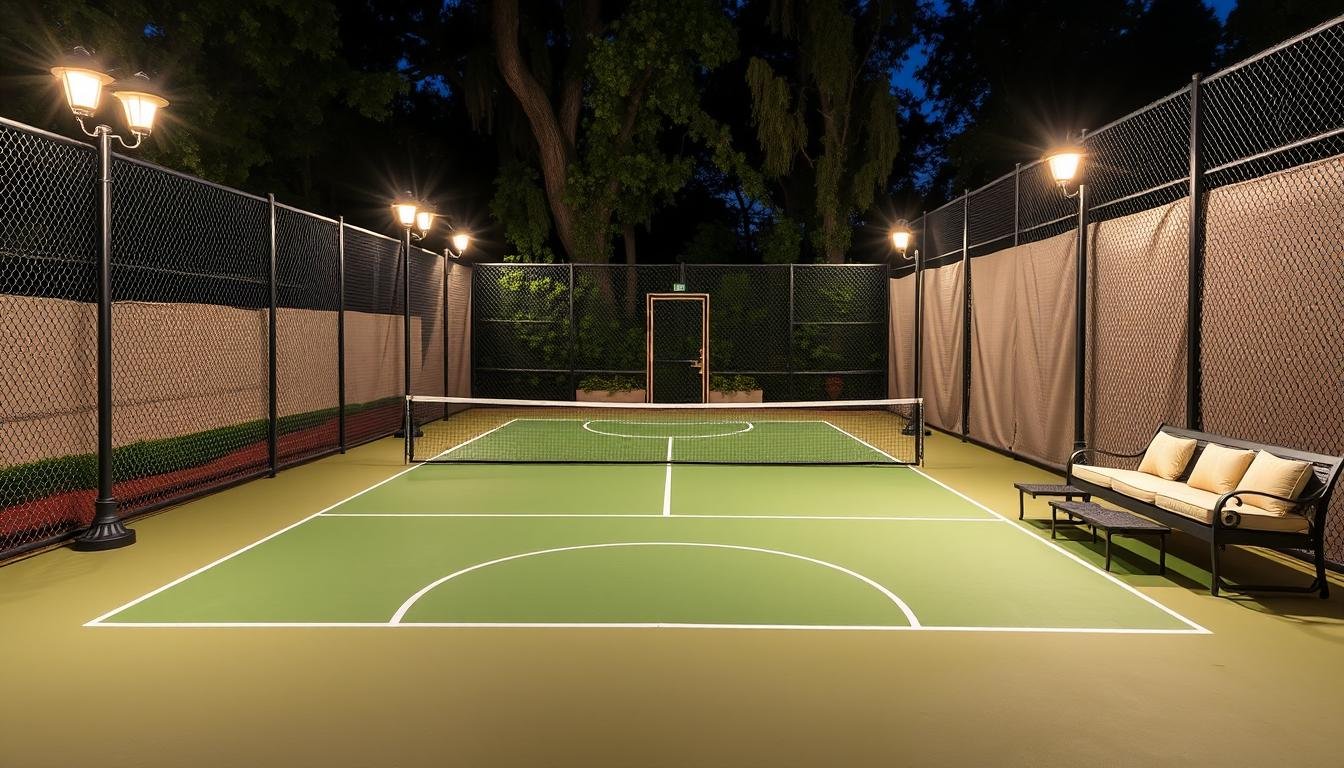 diy pickleball court