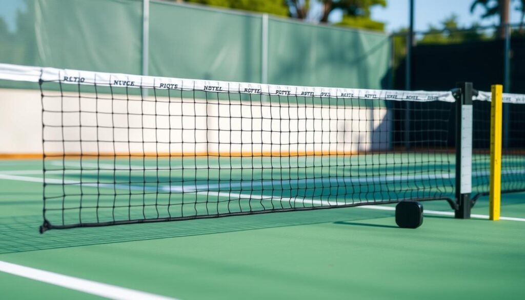 pickleball net height measurement
